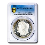 1881 Morgan Dollar MS-65 DMPL PCGS