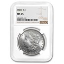 1881 Morgan Dollar MS-65 NGC