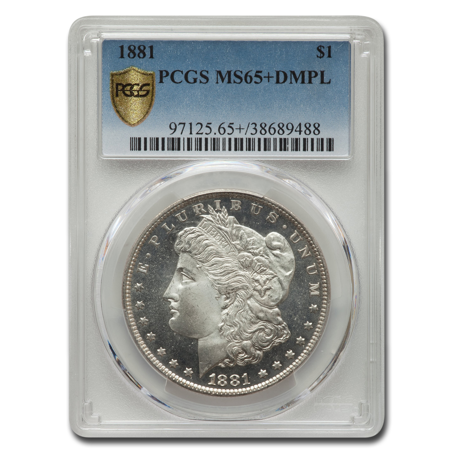 アンティークコイン 硬貨 1881-S MS67 DMPL PCGS Morgan $1 [送料無料