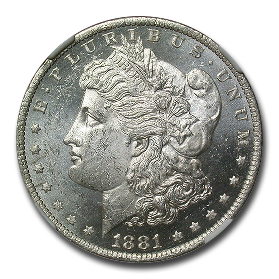 1881-O Morgan Dollar MS-62 NGC (DPL)