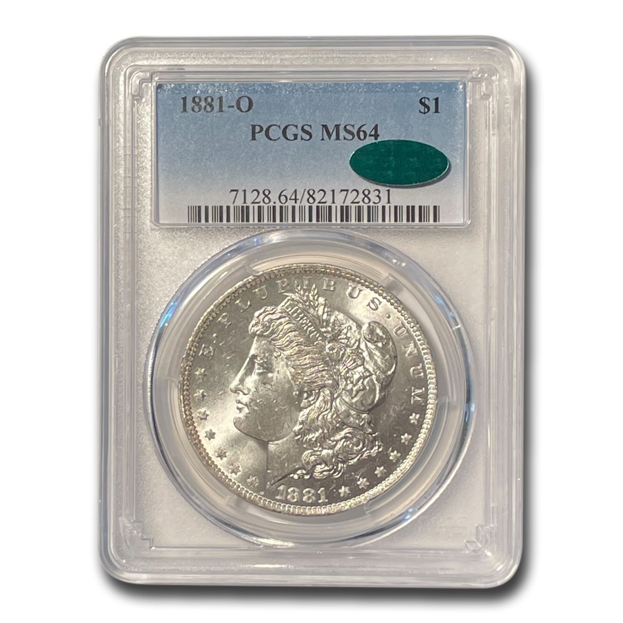 Buy 1881-O Morgan Dollar MS-64 PCGS CAC | APMEX