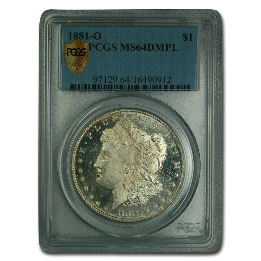 1881-O Morgan Dollar MS-64 PCGS (DMPL)