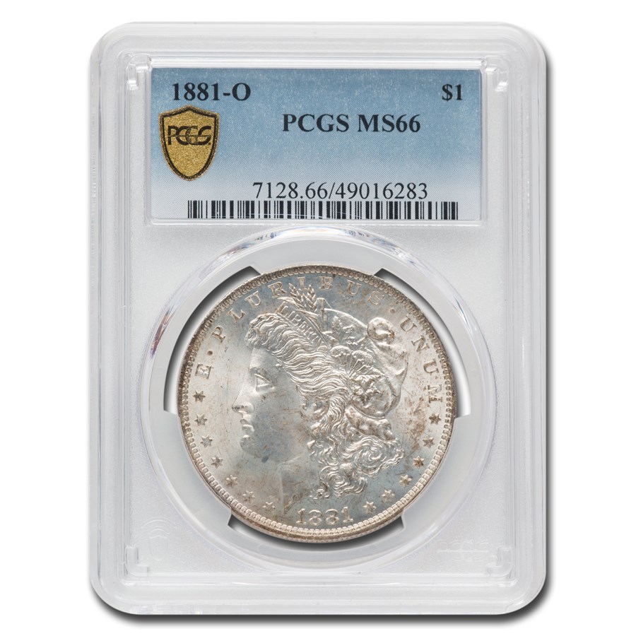 1881-O Morgan Dollar MS-66 PCGS