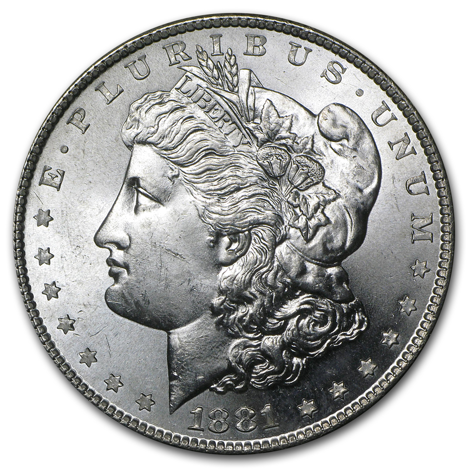 Buy 1881-S Morgan Dollar BU | APMEX