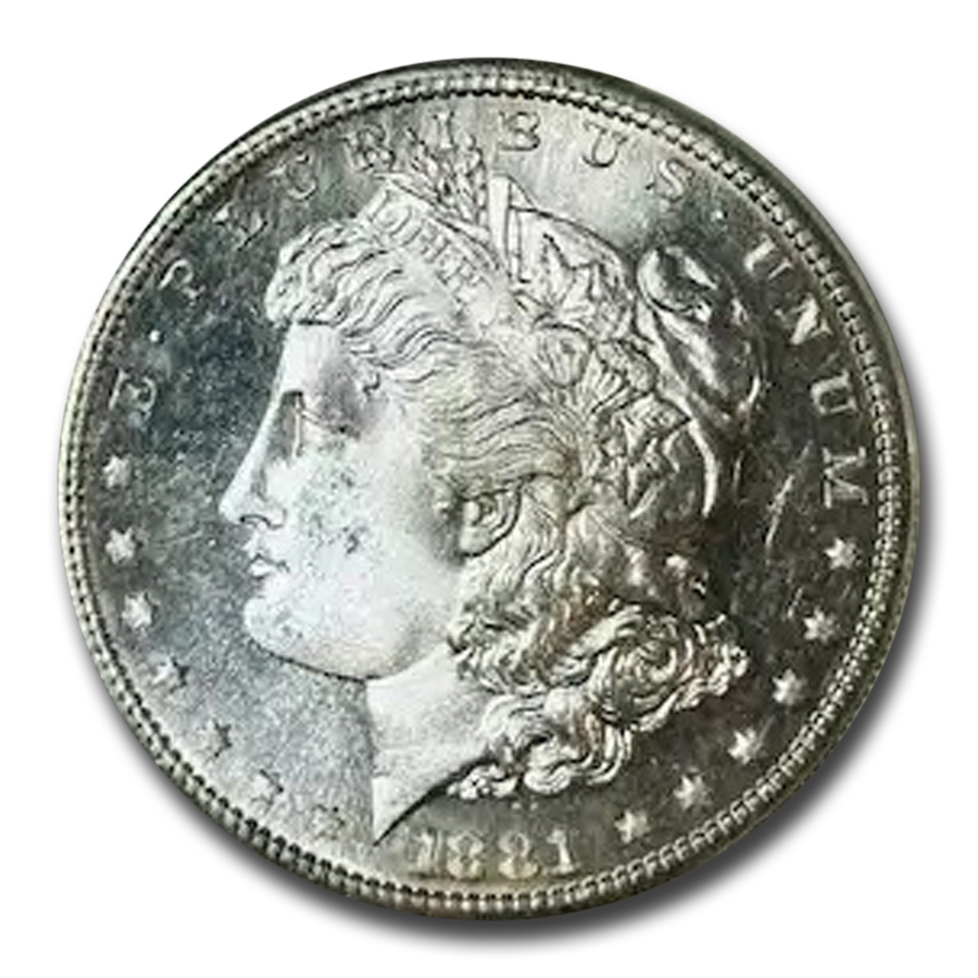 アンティークコイン 硬貨 1881-S MS67 DMPL PCGS Morgan $1 [送料無料