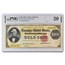 1882 $100 Gold Certificate VF-20 PMG (Fr#1210)