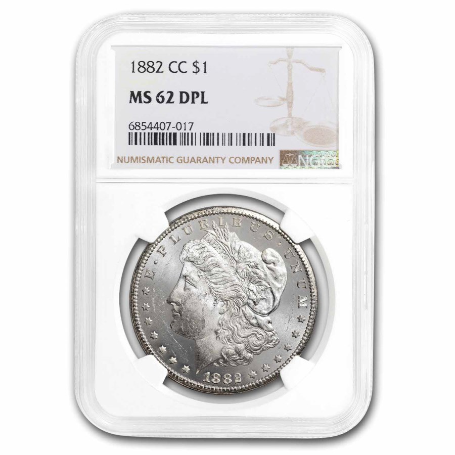 1882-CC Morgan Dollar MS-62 DPL NGC