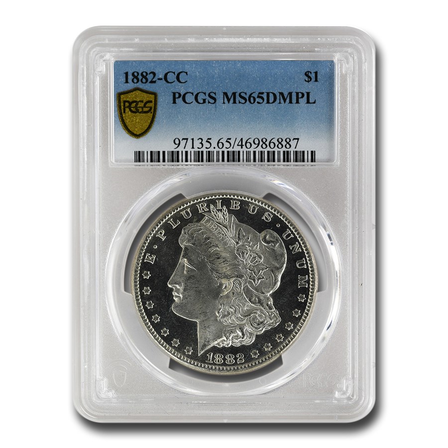 1882-CC Morgan Dollar MS-65 DMPL PCGS