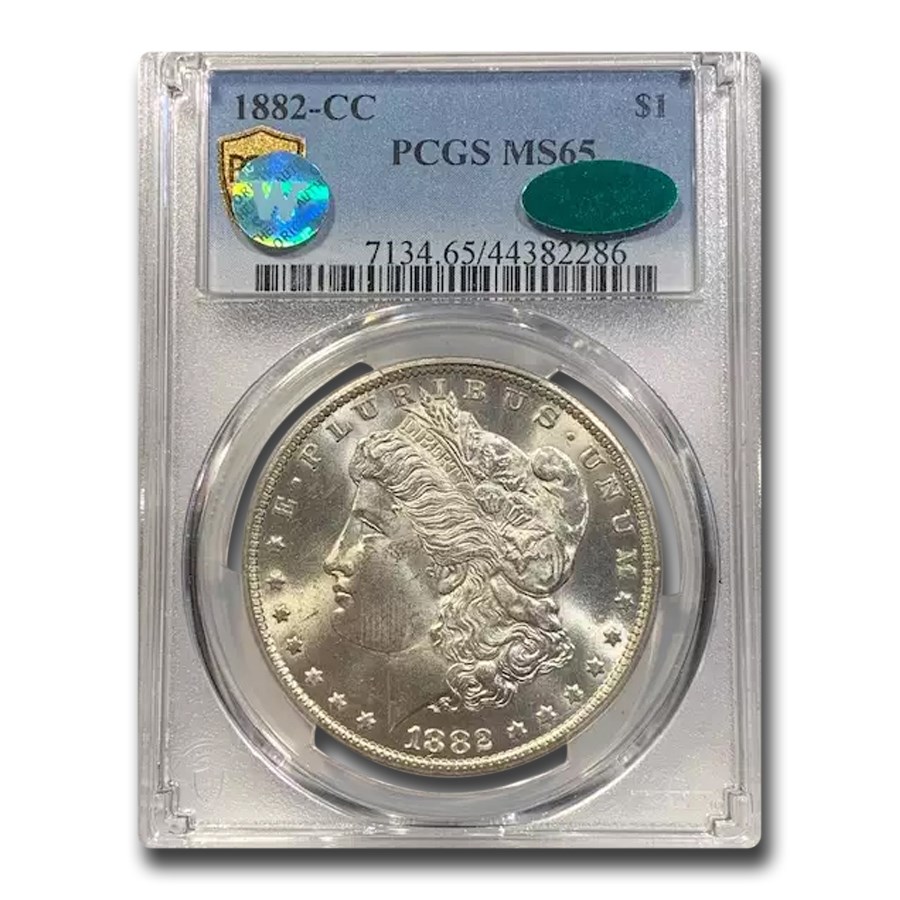 1882-CC Morgan Dollar MS-65 PCGS CAC