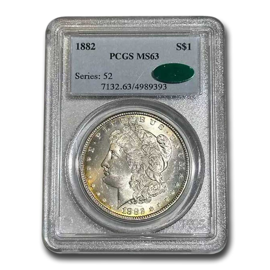 1882 Morgan Dollar MS-63 PCGS CAC