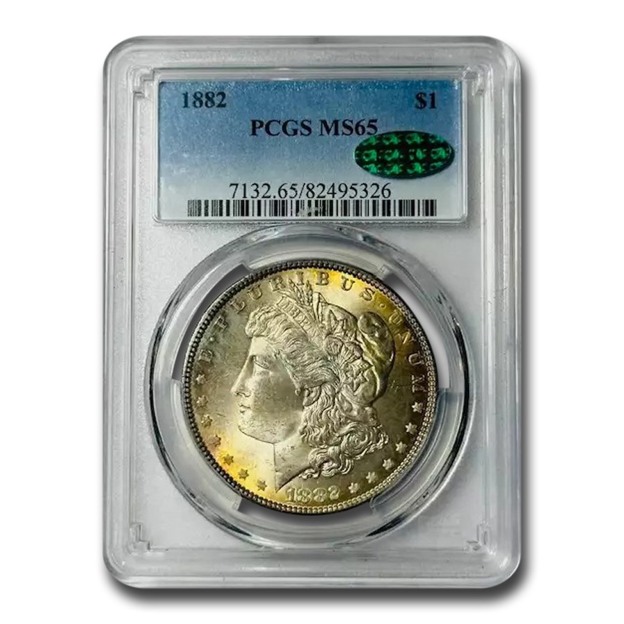 Buy 1882 Morgan Dollar MS-65 PCGS CAC | APMEX