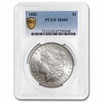 1882 Morgan Dollar MS-65 PCGS