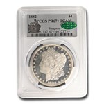 1882 Morgan Dollar PR-67+ DCAM PCGS CAC