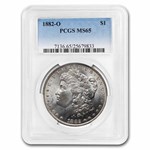 1882-O Morgan Dollar MS-65 PCGS