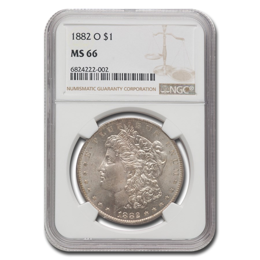 1882-O Morgan Dollar MS-66 NGC
