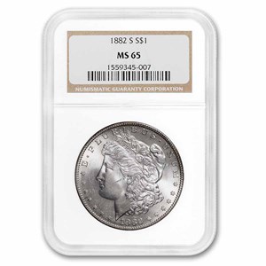 Buy 1882-S Morgan Dollar MS-65 NGC | APMEX