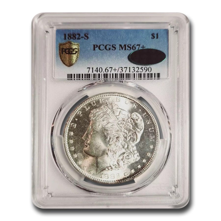 Buy 1882-S Morgan Dollar MS-67+ PCGS CAC | APMEX