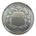 1882 Shield Nickel PF-67 NGC