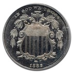 1882 Shield Nickel PR-65 Cameo PCGS