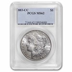 1883-CC Morgan Dollar MS-62 PCGS