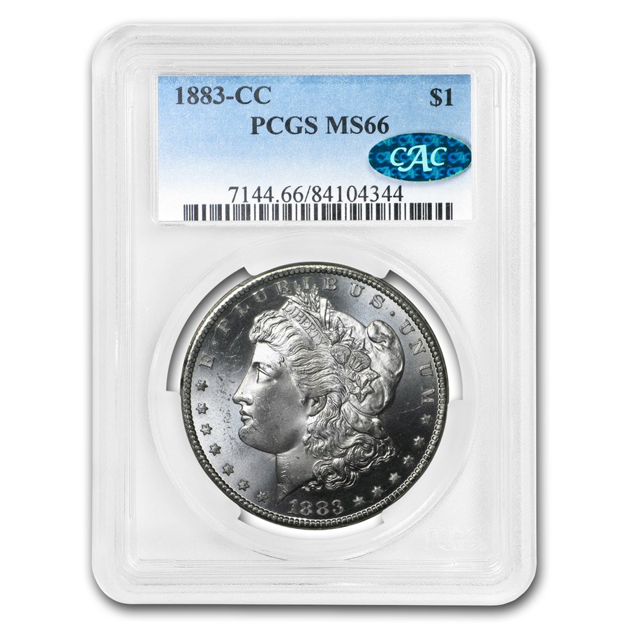 Buy 1883-CC Morgan Dollar MS-66 PCGS CAC (PL) | APMEX