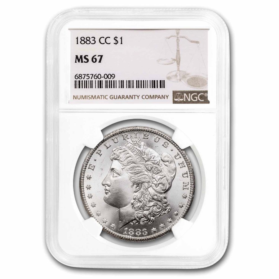 1883-CC Morgan Dollar MS-67 NGC