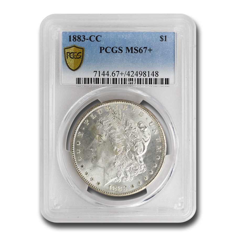 1883-CC Morgan Dollar MS-67+ PCGS