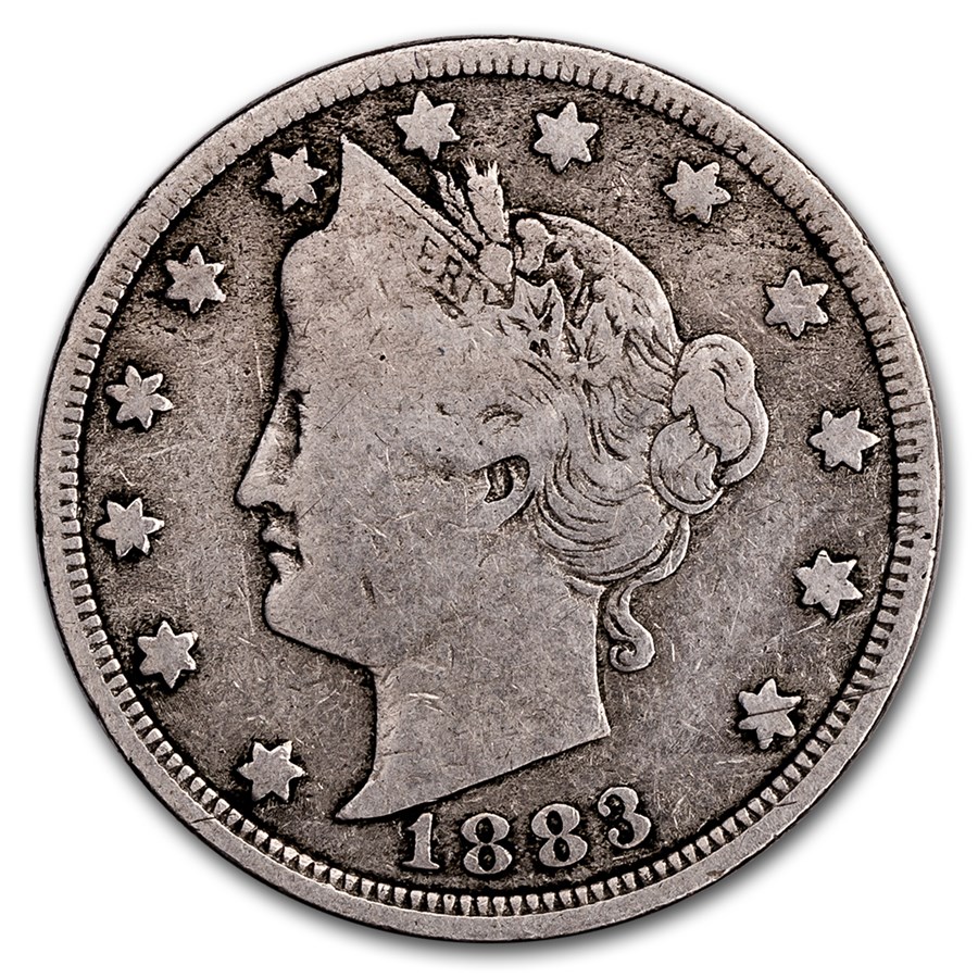 Buy 1883 Liberty Head V Nickel w/Cents VG | APMEX