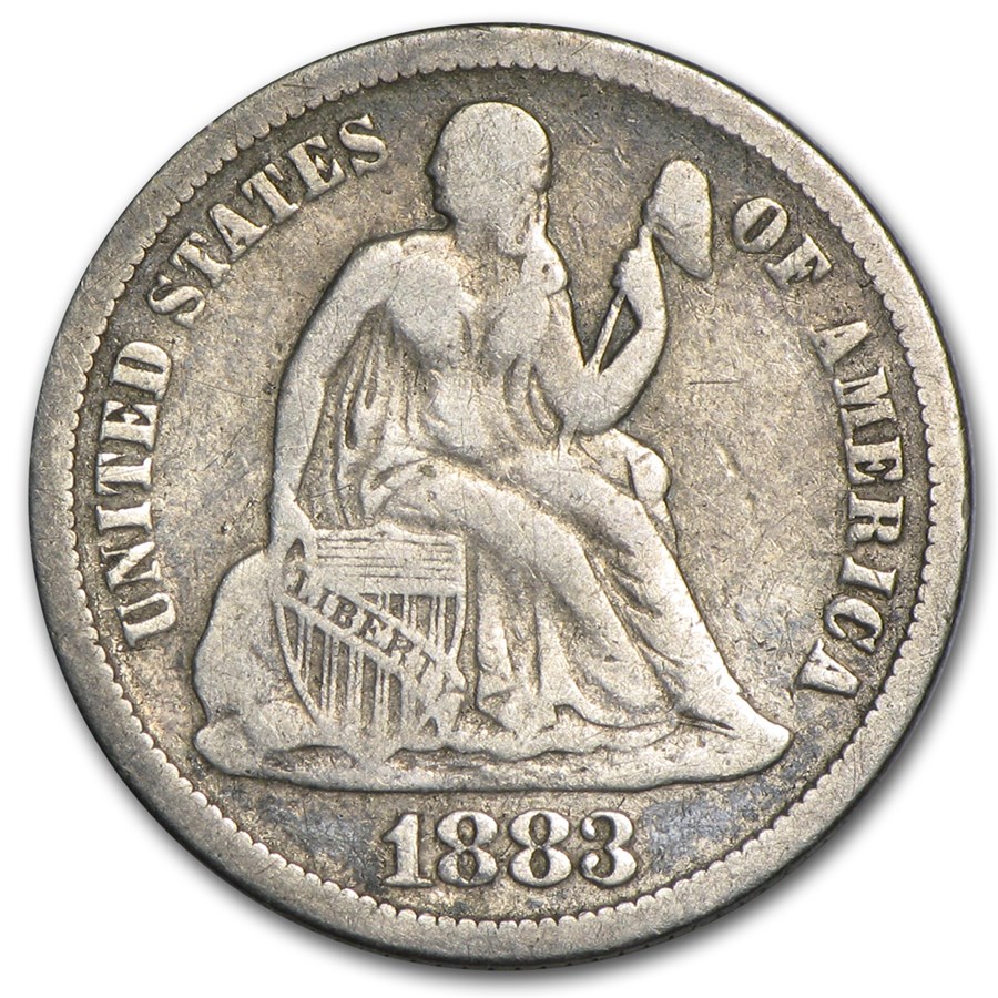 Buy 1883 Liberty Seated Dime Fine | APMEX