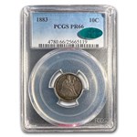 1883 Liberty Seated Dime PR-66 PCGS CAC