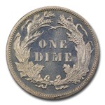 1883 Liberty Seated Dime PR-66 PCGS