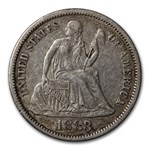 1883 Liberty Seated Dime XF