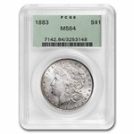 1883 Morgan Dollar MS-64 PCGS