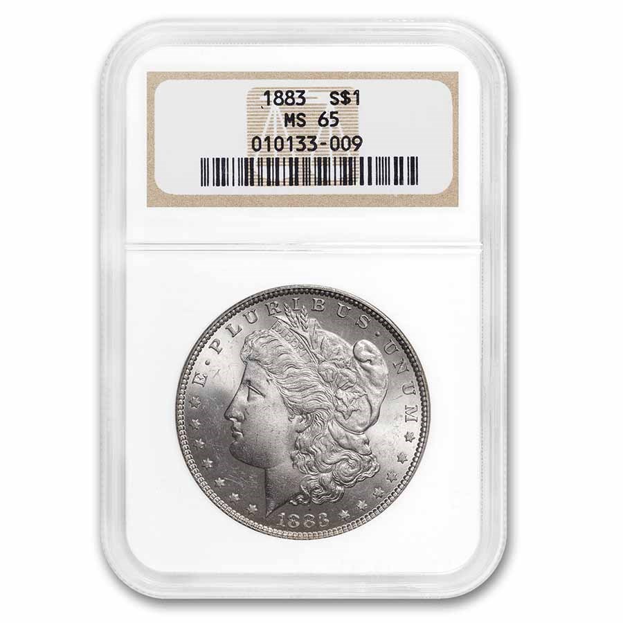 1883 Morgan Dollar MS-65 NGC