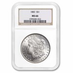 1883 Morgan Dollar MS-66 NGC