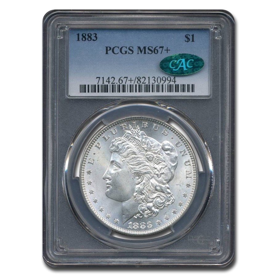 Buy 1883 Morgan Dollar MS-67+ PCGS CAC | APMEX