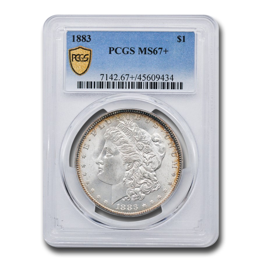 1883 Morgan Dollar MS-67+ PCGS