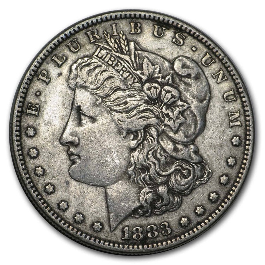 1883 Morgan Dollar XF