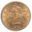 1883-S $10 Liberty Gold Eagle MS-63 PCGS (MPD FS-301)