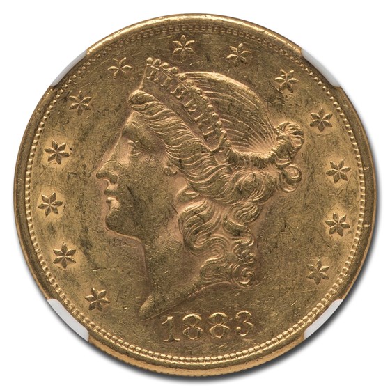 Buy 1883-S $20 Liberty Gold Double Eagle AU-55 NGC | APMEX