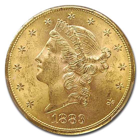 Buy 1883-S $20 Liberty Gold Double Eagle MS-62 PCGS | APMEX