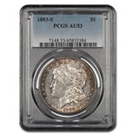 1883-S Morgan Dollar AU-53 PCGS