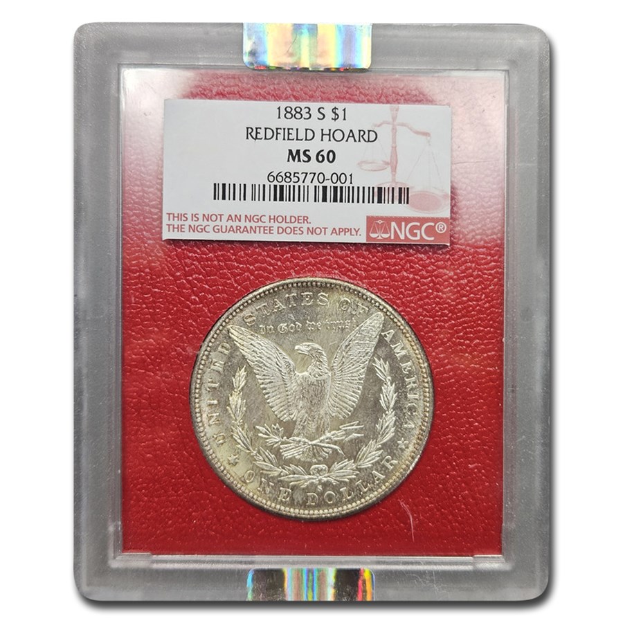 1883-S Morgan Dollar MS-60 NGC (Redfield Hoard)
