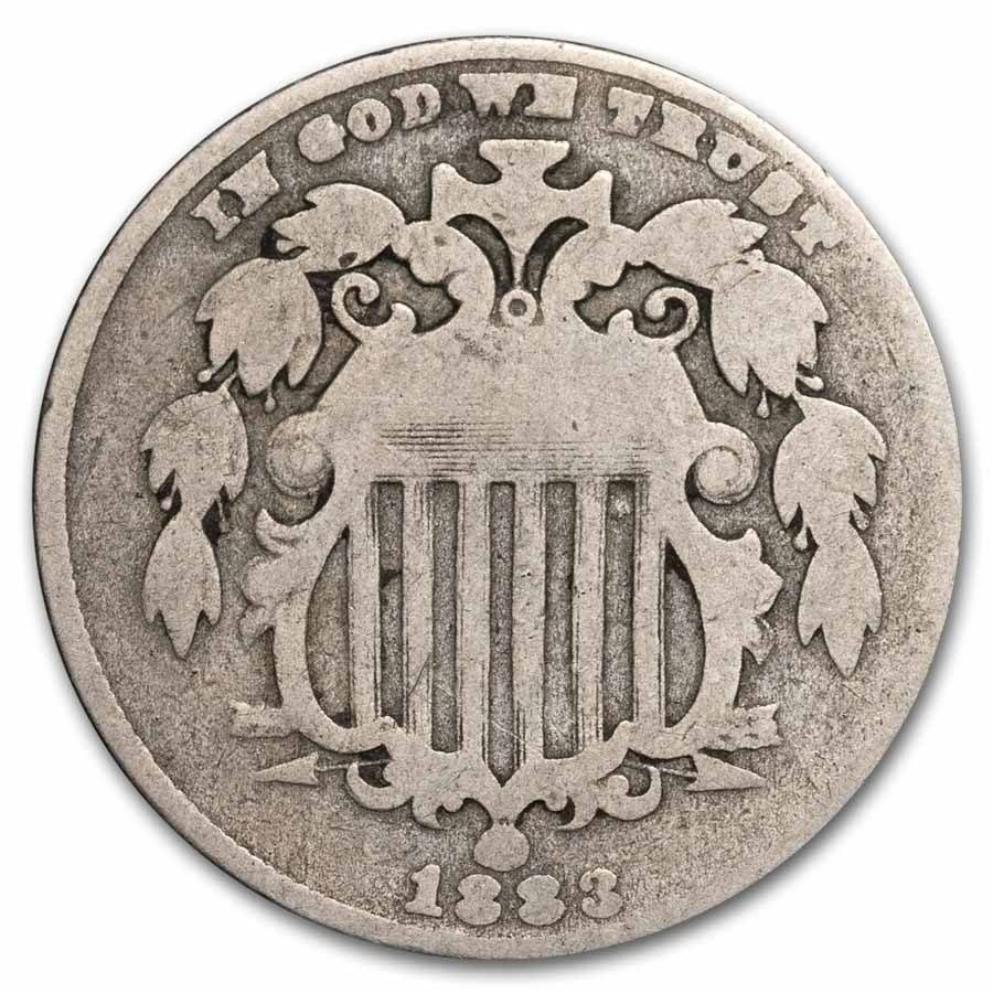 1883 Shield Nickel Good