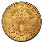 1884-CC $20 Liberty Gold Double Eagle MS-61 PCGS