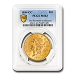 1884-CC $20 Liberty Gold Double Eagle MS-63 PCGS (Fairmont)