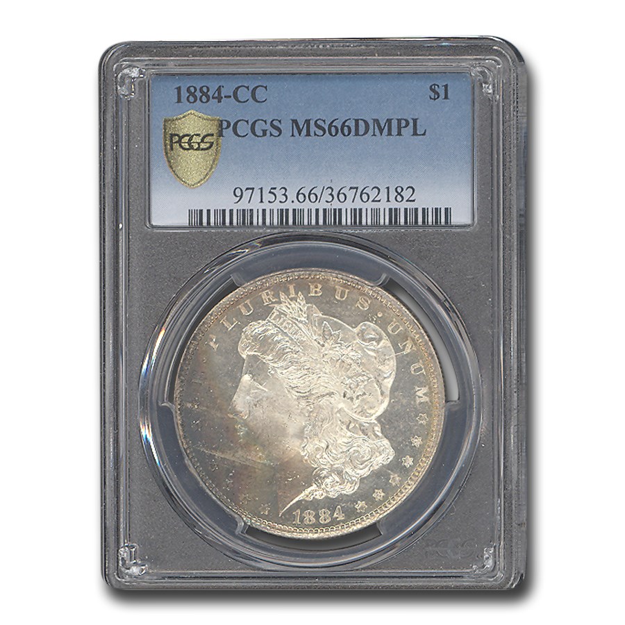 1884-CC Morgan Dollar DMPL MS-66 PCGS