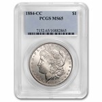 1884-CC Morgan Dollar MS-65 PCGS