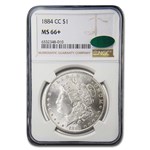 1884-CC Morgan Dollar MS-66+ NGC CAC