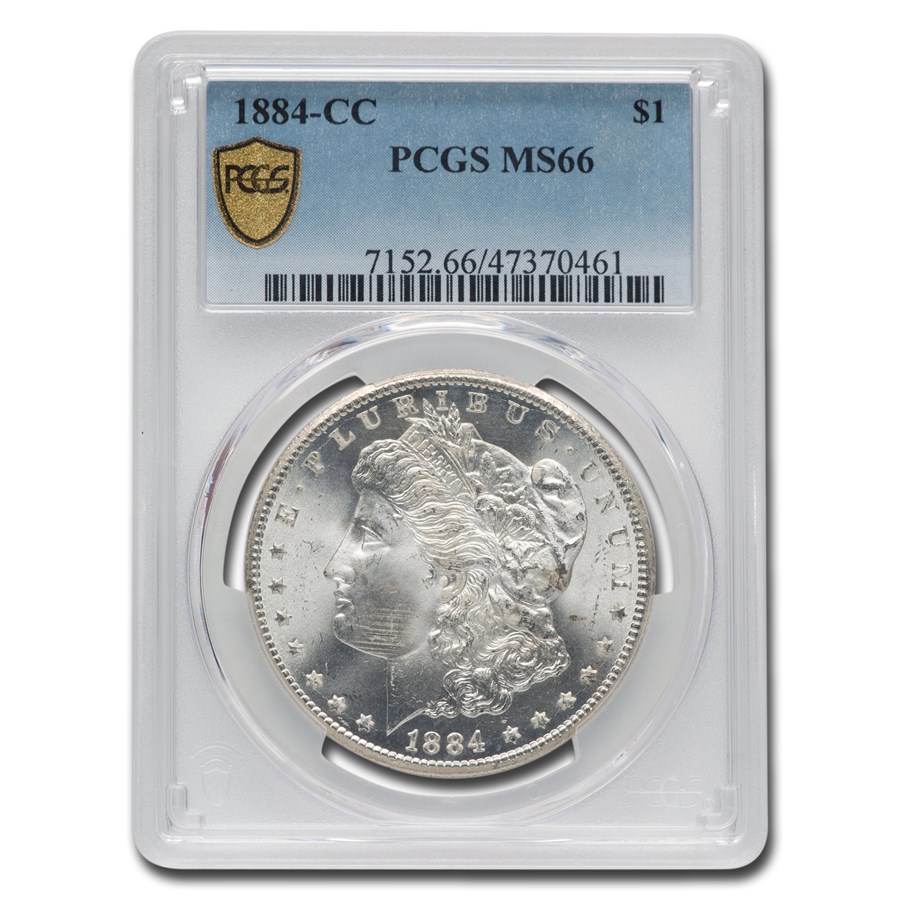 Buy an 1884-CC Morgan Dollar MS-66 PCGS Today | APMEX